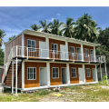 casa de paquete plano personalizado con inodoro y baño